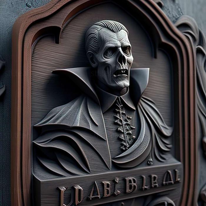 3D model Dracula 5 The Blood Legacy game (STL)